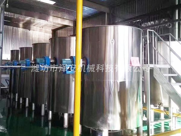 花生蒸煮、入味鍋